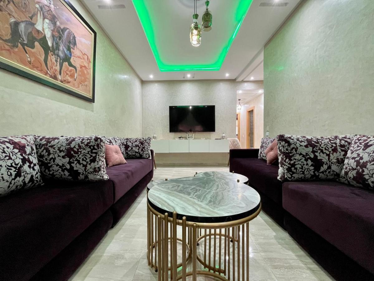 Bel Appartement A Marrakech En Residence Avec Piscine - Fibre & Netflix Marraquexe Exterior foto