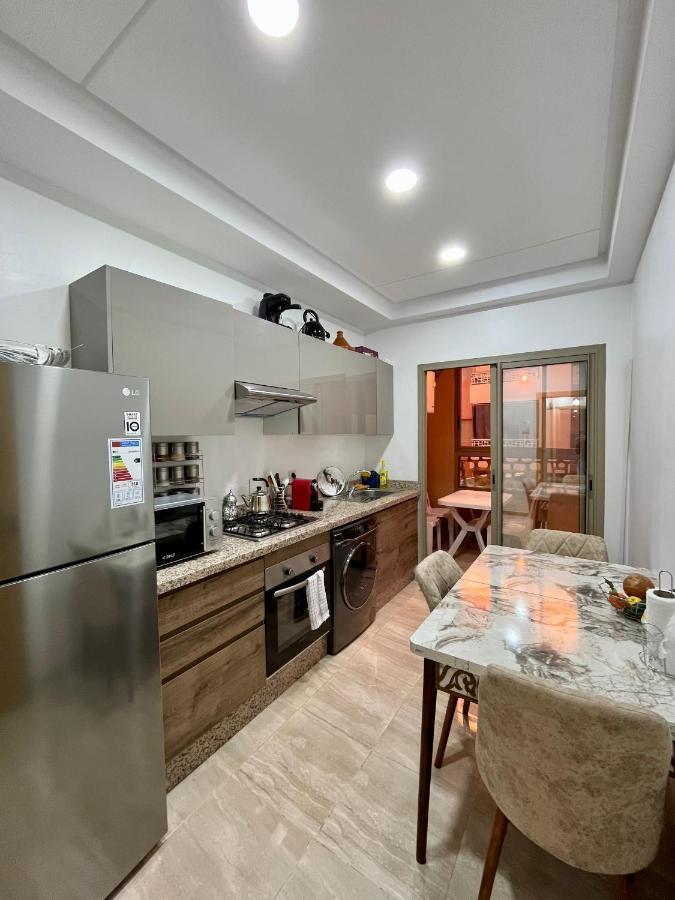 Bel Appartement A Marrakech En Residence Avec Piscine - Fibre & Netflix Marraquexe Exterior foto