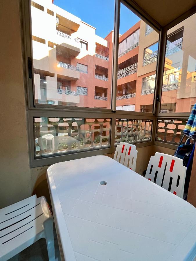 Bel Appartement A Marrakech En Residence Avec Piscine - Fibre & Netflix Marraquexe Exterior foto