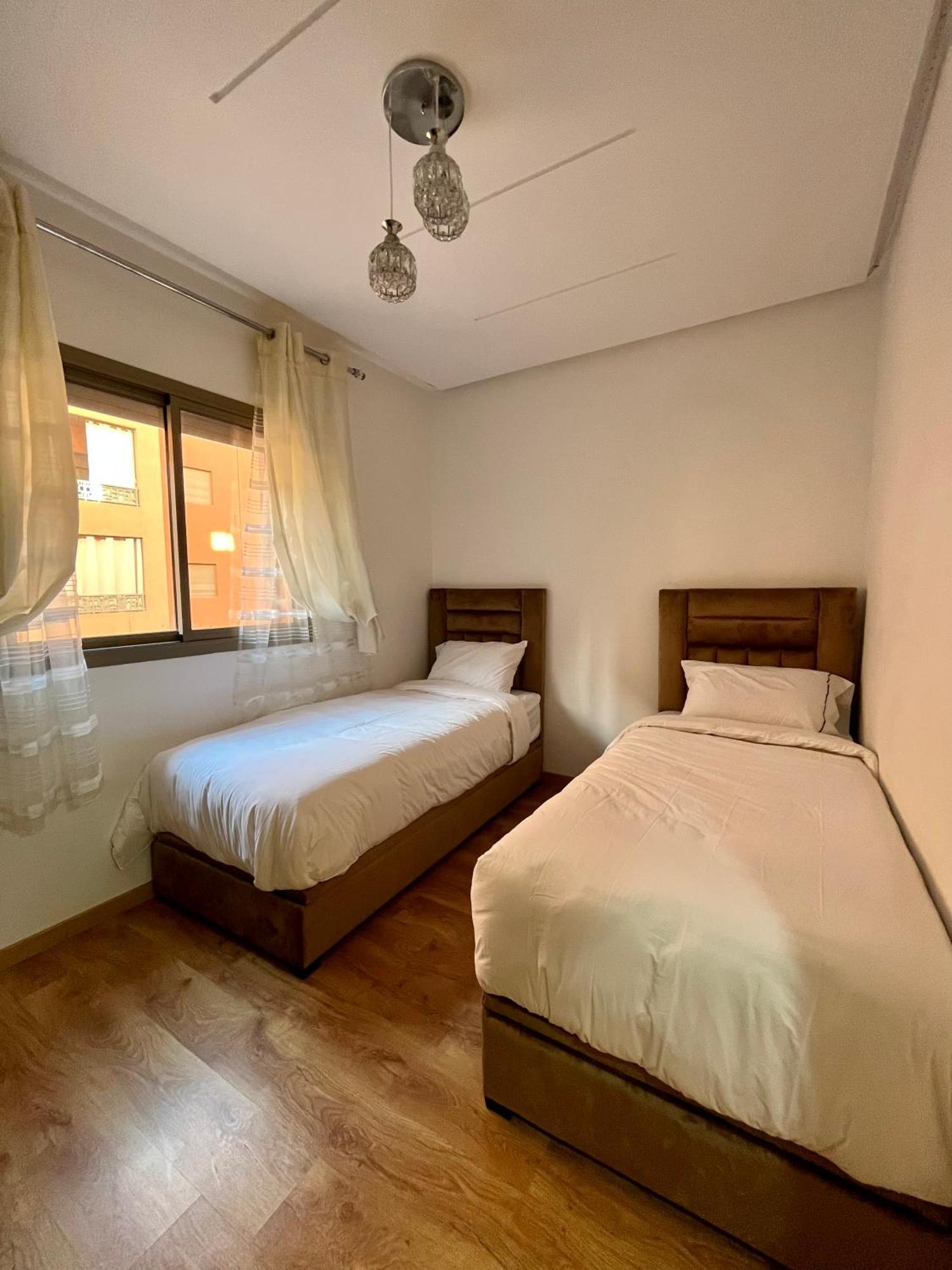 Bel Appartement A Marrakech En Residence Avec Piscine - Fibre & Netflix Marraquexe Exterior foto